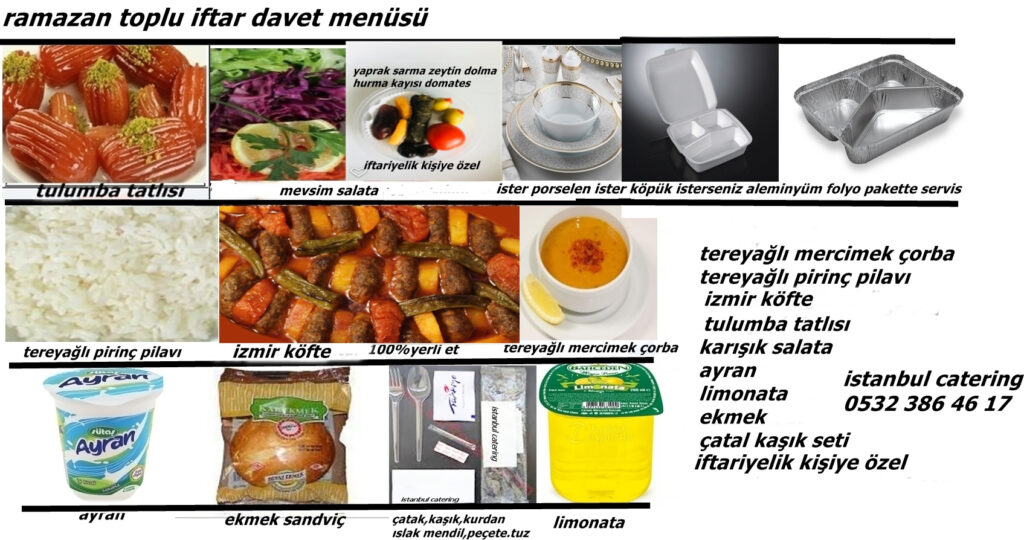 Tereyağlı İftar Menüsü 7 